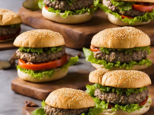 Veg-Packed Cheeseburgers