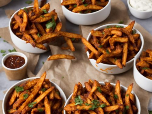 Vegan Bean Chilli Fries