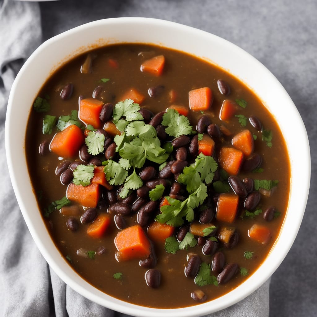 Vegan Black Bean Soup