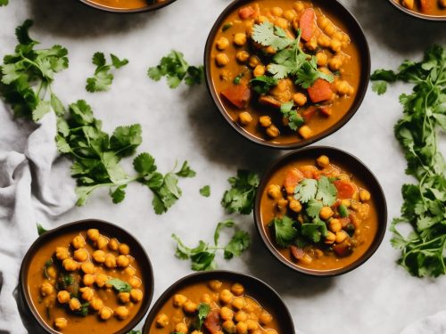 Vegan Chickpea Curry without Coconut Milk