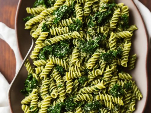 Vegan Kale Pesto Pasta