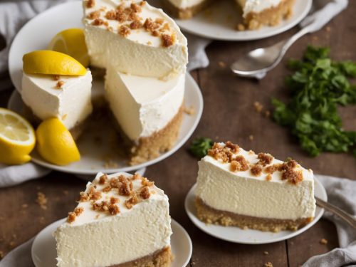 Vegan Lemon Cheesecake