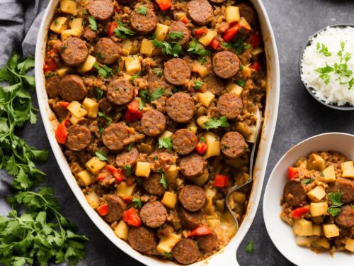 Vegan Sausage Casserole