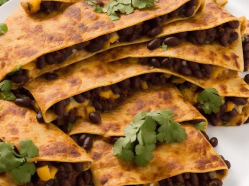 Vegetarian Black Bean Enchiladas