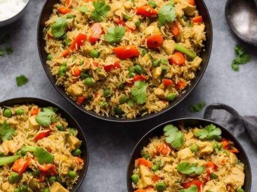 Vegetarian Thai Curry Fried Rice