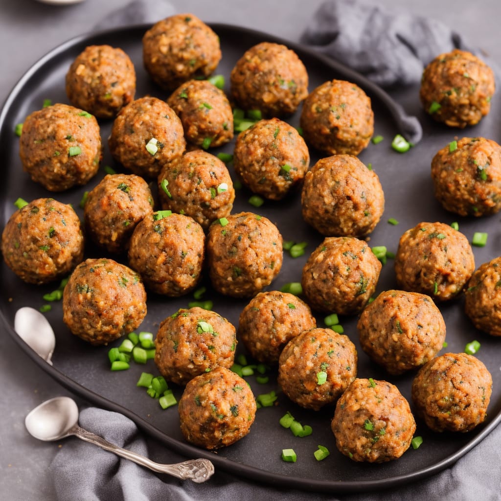 Veggie 'forcemeat' balls