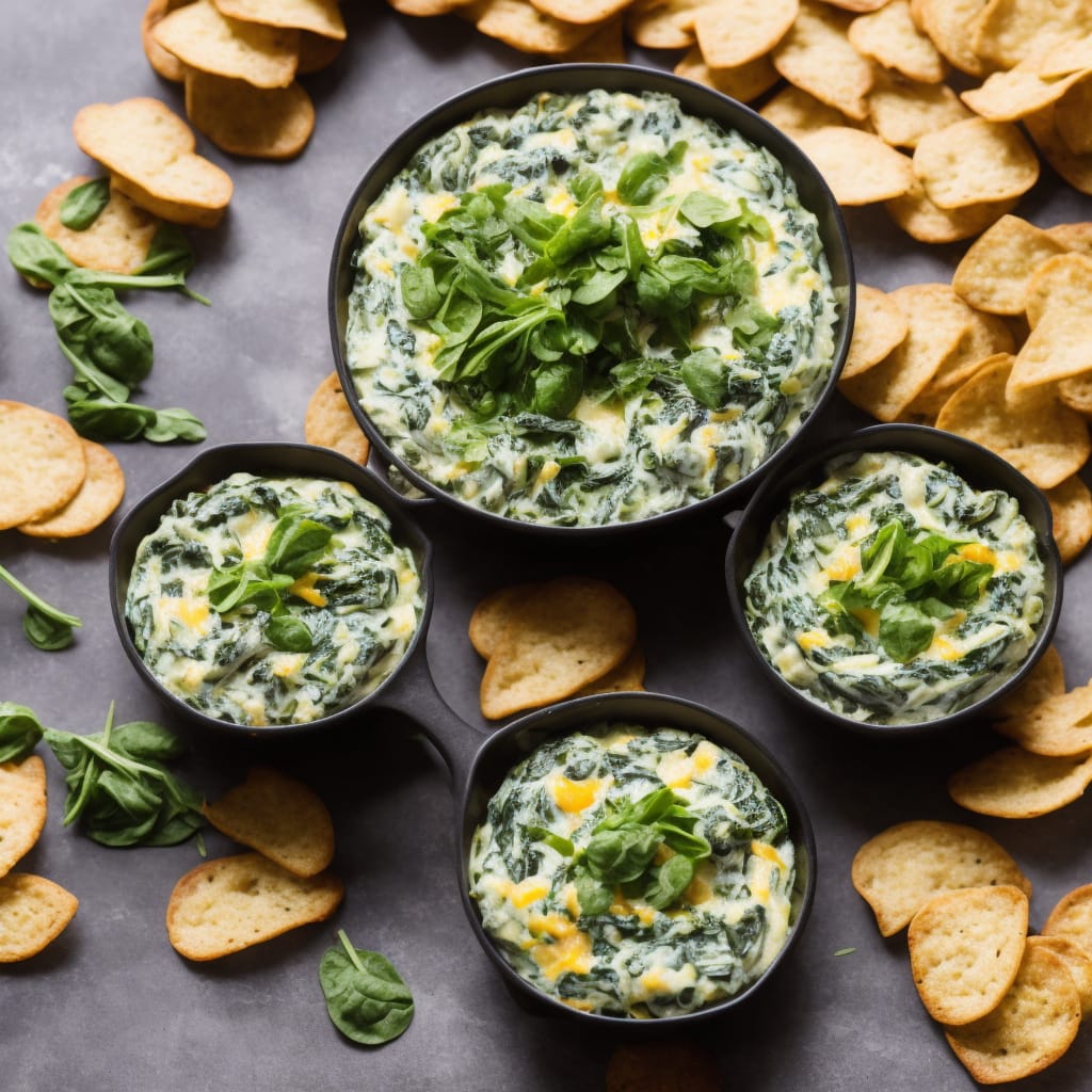 Veronica's Hot Spinach, Artichoke and Chile Dip