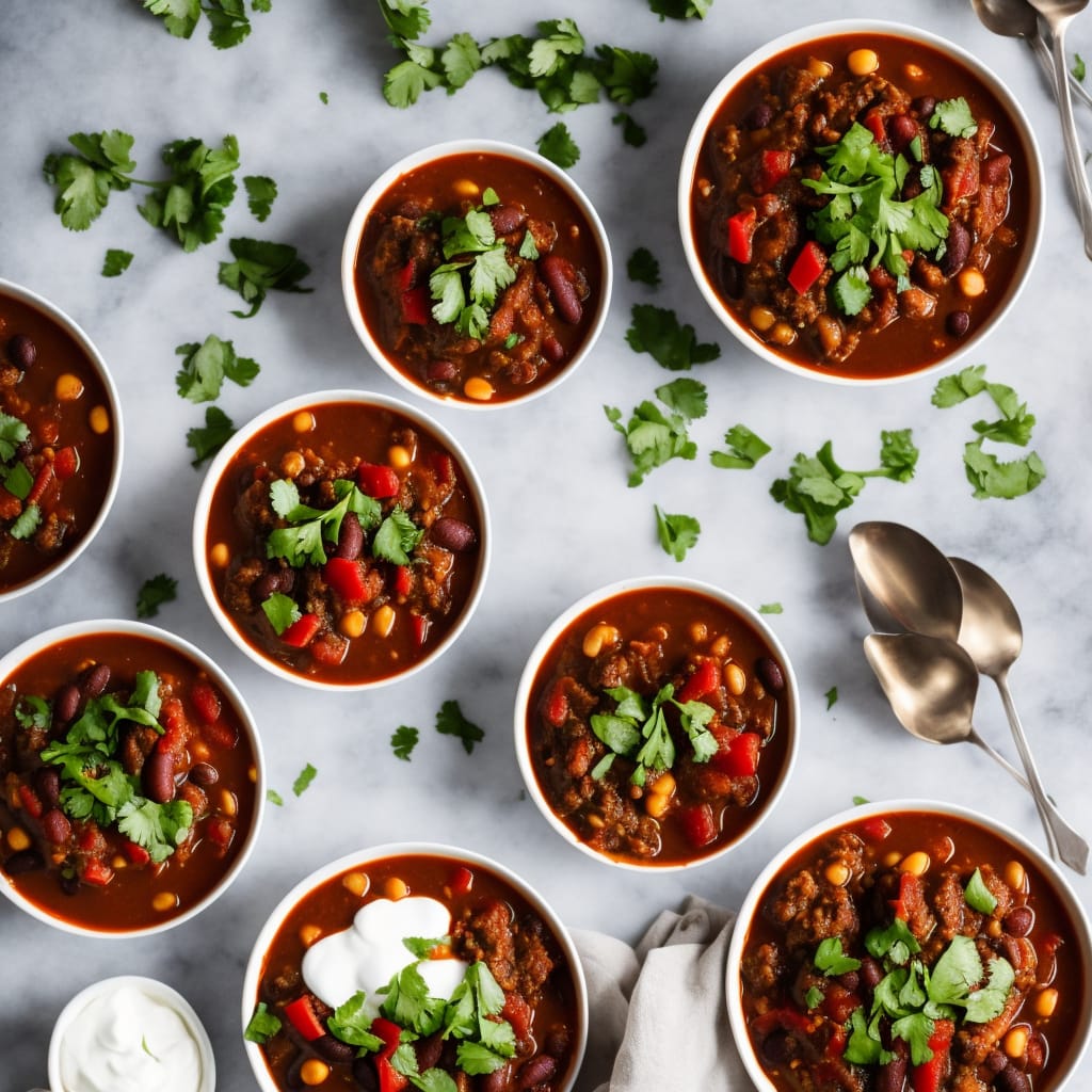 Very Veggie and Beef Chili Recipe