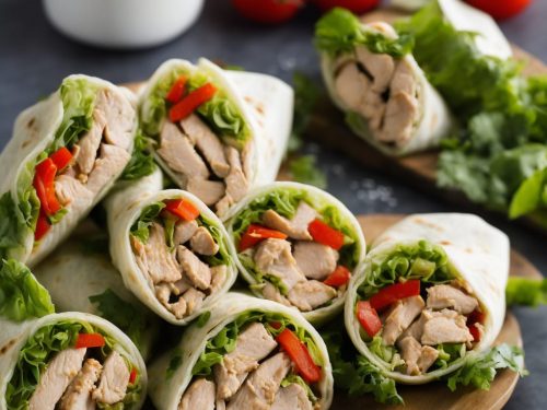 Vietnamese Chicken Wraps