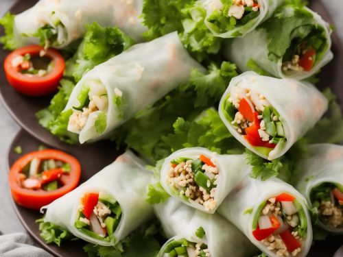 Vietnamese Fresh Spring Rolls