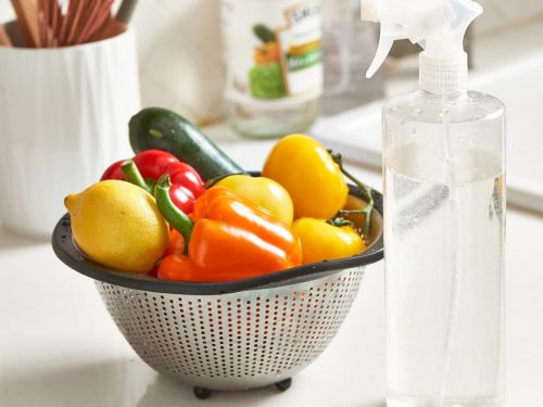 Vinegar-Based Fruit and Veggie Wash