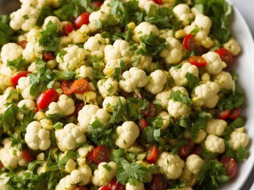 Warm Cauliflower Salad