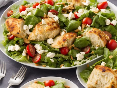 Warm Chicken & Ciabatta Salad