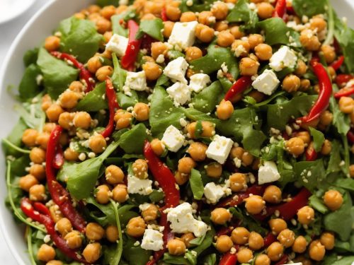 Warm Chickpea, Chilli & Feta Salad