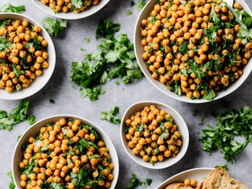 Warm Chickpea Salad