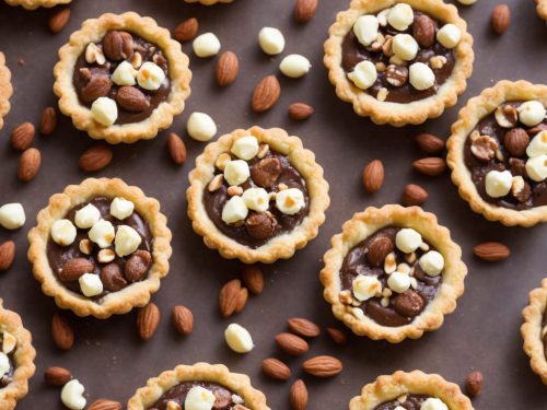 Warm Chocolate & Macadamia Nut Tarts