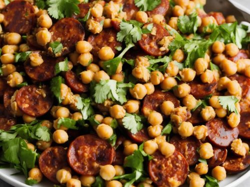 Warm Chorizo & Chickpea Salad