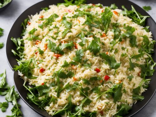 Warm Smoked Haddock, Rocket & Basmati Rice Salad