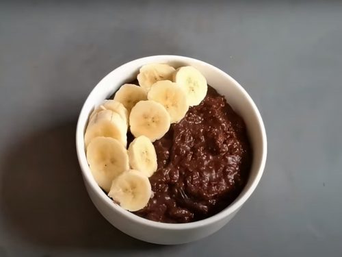 Warming Chocolate & Banana Porridge