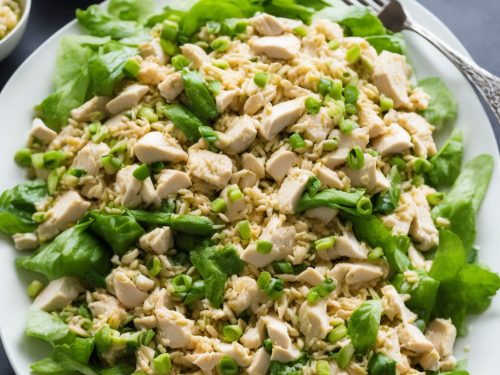 Wasabi Chicken Rice Salad