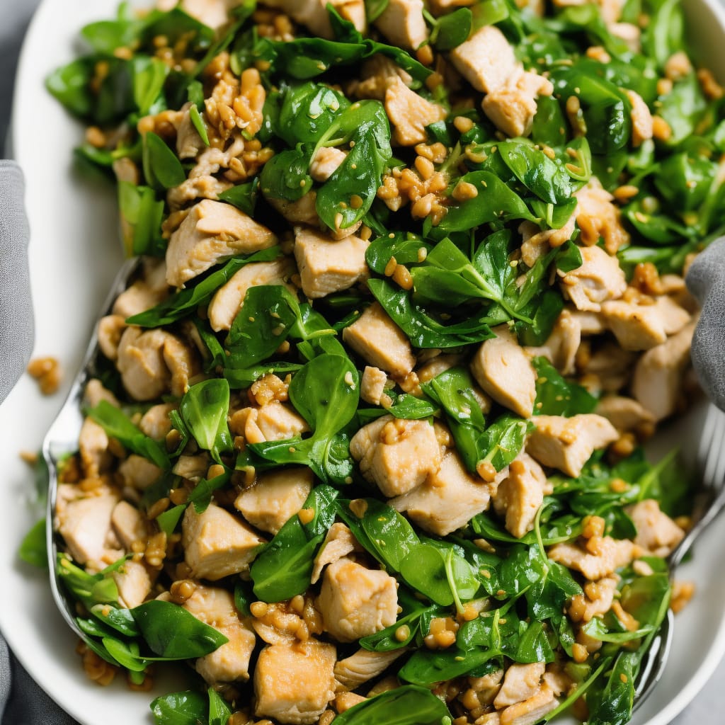 Watercress & Chicken Stir-Fry