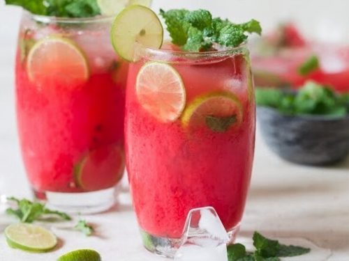 Watermelon Gin Spritzer