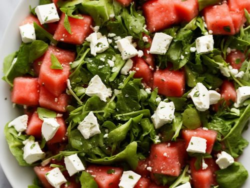 Watermelon Goat Cheese Salad