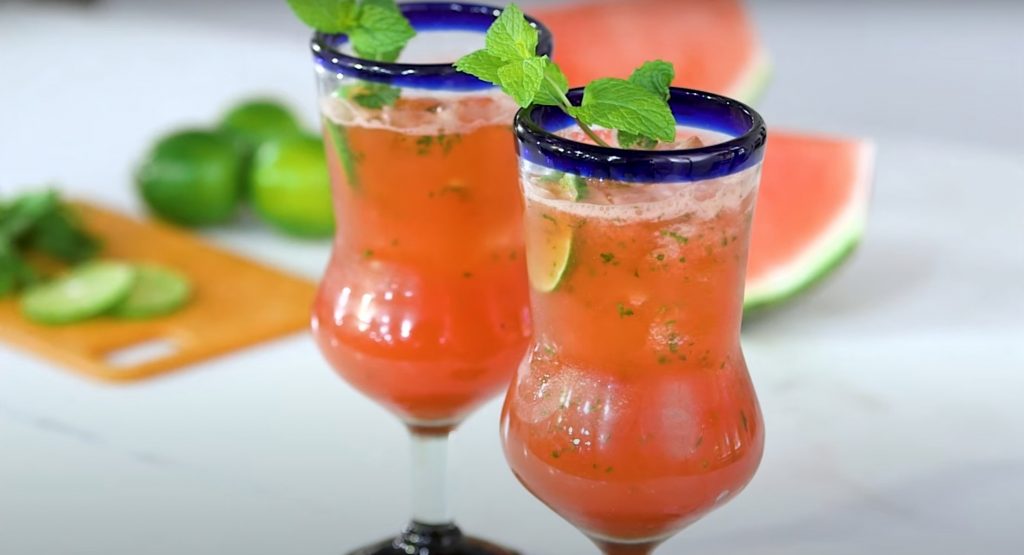 Watermelon Lime Agua Fresca