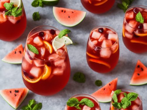 Watermelon Sangria Recipe