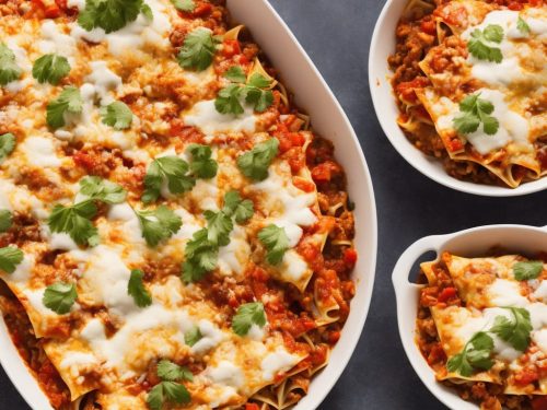 Weeknight Mexican Chicken Lasagna Recipe