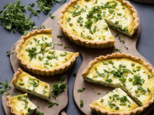 Welsh Goat's Cheese & Leek Tart