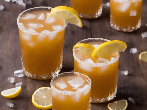 Whiskey Sour Mocktail