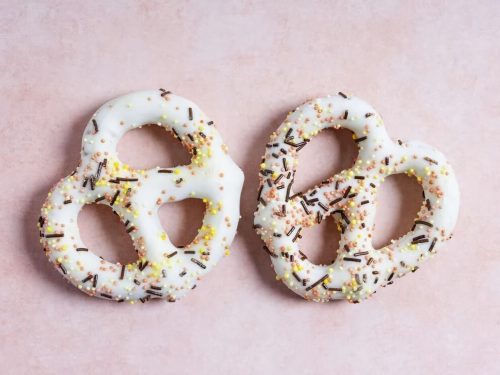 White Chocolate Covered Pretzels