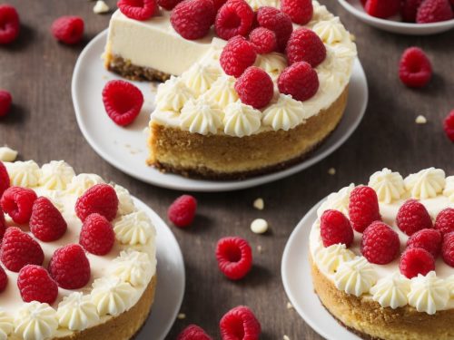 White Chocolate Raspberry Cheesecake