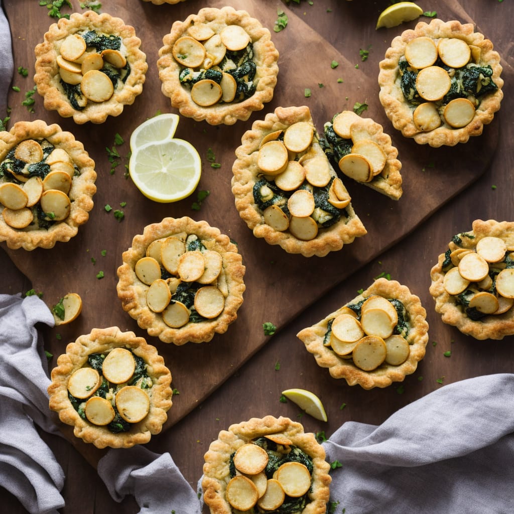 Wholemeal Spinach & Potato Pies