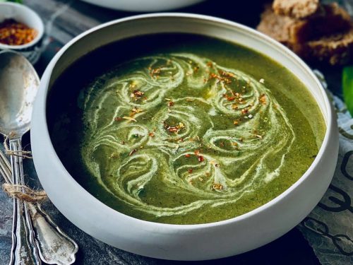 Wild Garlic & Nettle Soup