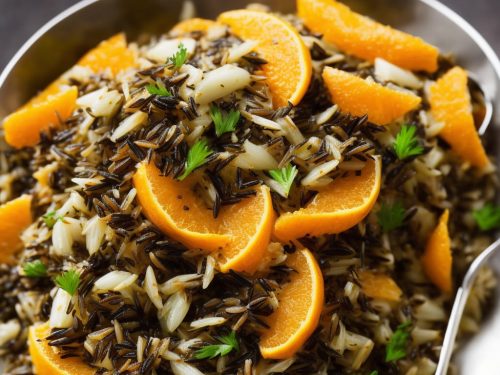 Wild Rice with Orange & Fennel