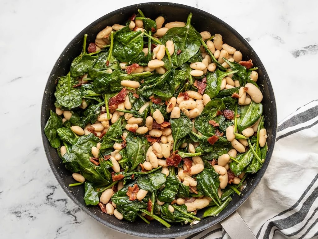 Wilted Spinach Salad