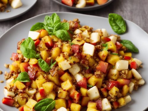 Winter Apple & Squash Panzanella