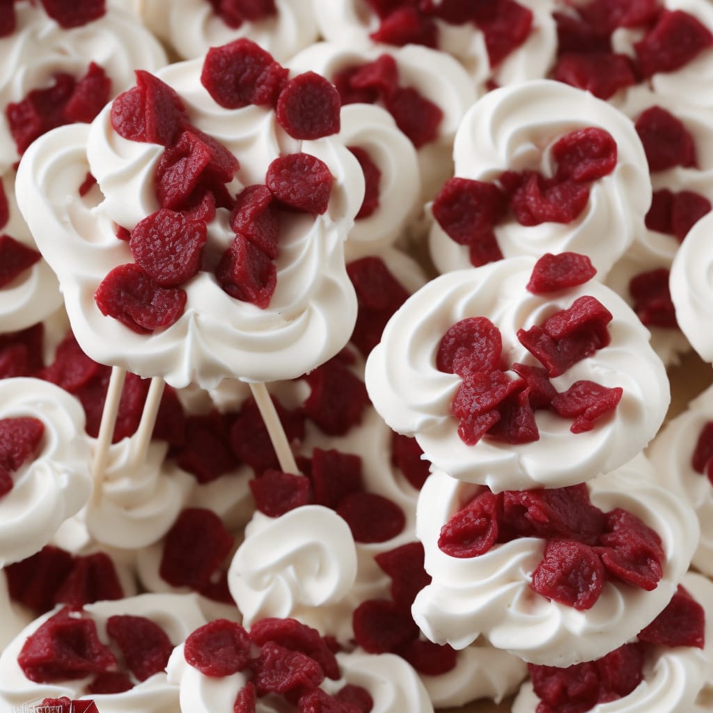 Wreath Meringue Lollies