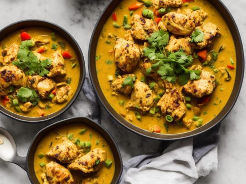 Yogurt & Almond Chicken Curry