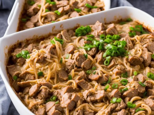 Yummy Pork Noodle Casserole Recipe