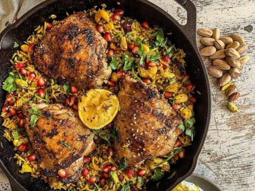 Za'atar Chicken Thighs Recipe