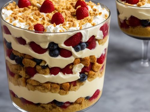 Zabaglione Trifle Slice