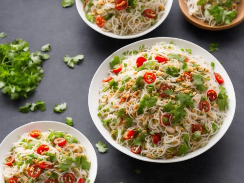 Zesty Rice Noodle Salad