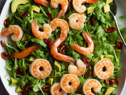 Zingy Grapefruit, Prawn Avocado & Tamarind Salad