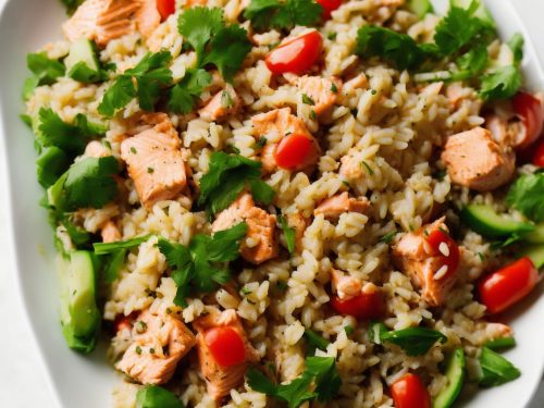 Zingy Salmon & Brown Rice Salad