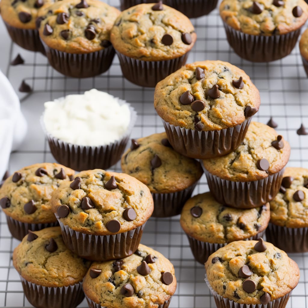 Zucchini-Chocolate Chip Muffins