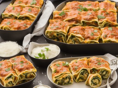 Zucchini Lasagna Rolls