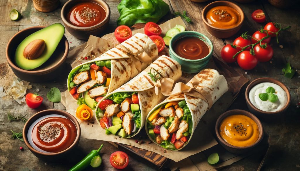 12 Tantalizing Chicken Wrap Ideas